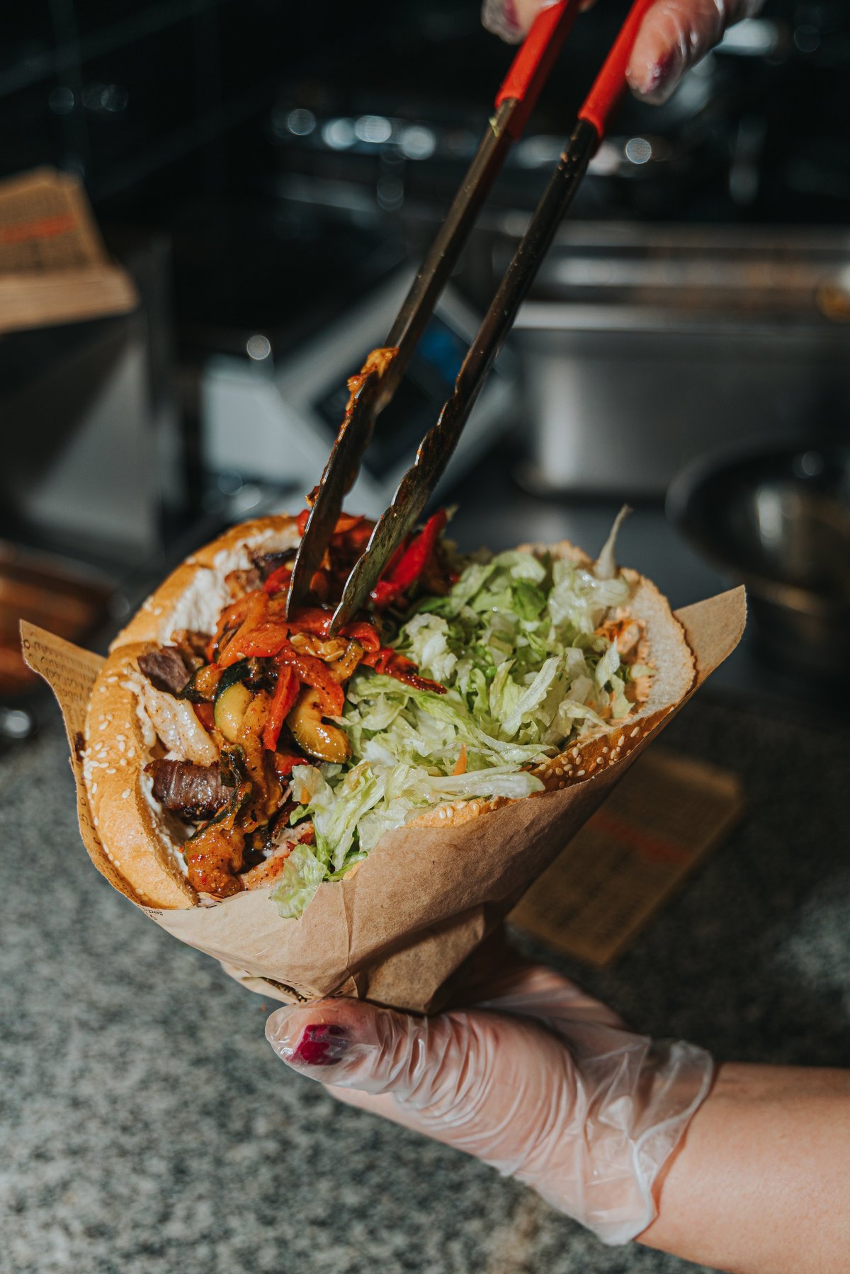 Mediterranean Meatball Fire Pocket